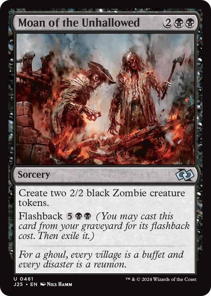 Moan of the Unhallowed [Foundations Jumpstart]