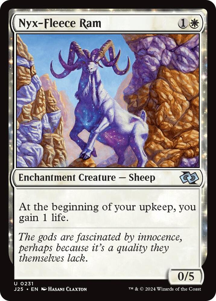Nyx-Fleece Ram [Foundations Jumpstart]