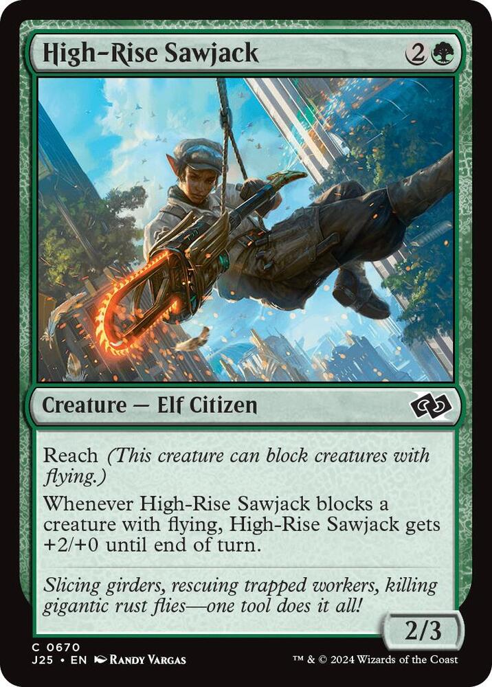 High-Rise Sawjack [Foundations Jumpstart]