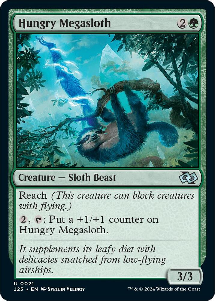 Hungry Megasloth [Foundations Jumpstart]