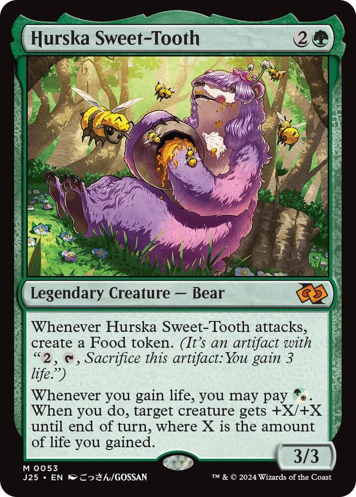 Hurska Sweet-Tooth (Anime) [Foundations Jumpstart]