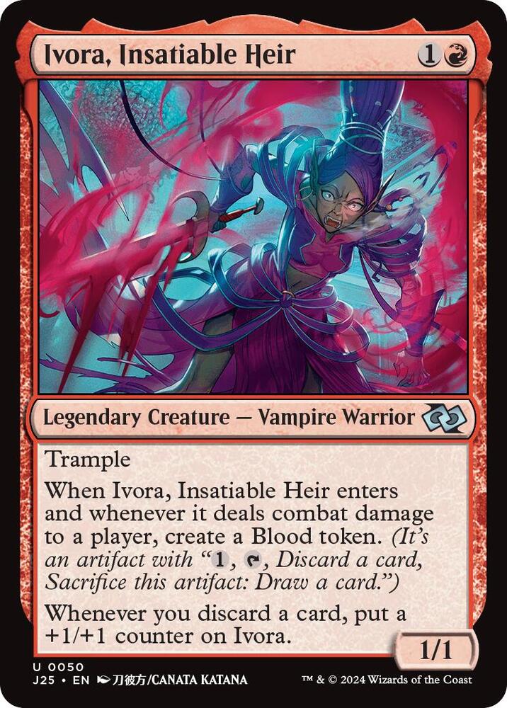 Ivora, Insatiable Heir (Anime) [Foundations Jumpstart]
