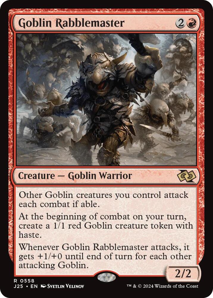 Goblin Rabblemaster [Foundations Jumpstart]