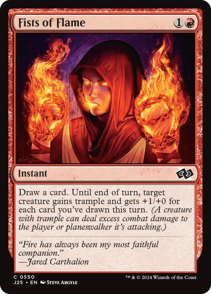 Fists of Flame [Foundations Jumpstart]