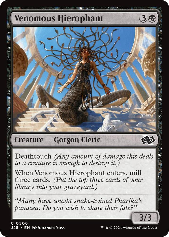 Venomous Hierophant [Foundations Jumpstart]