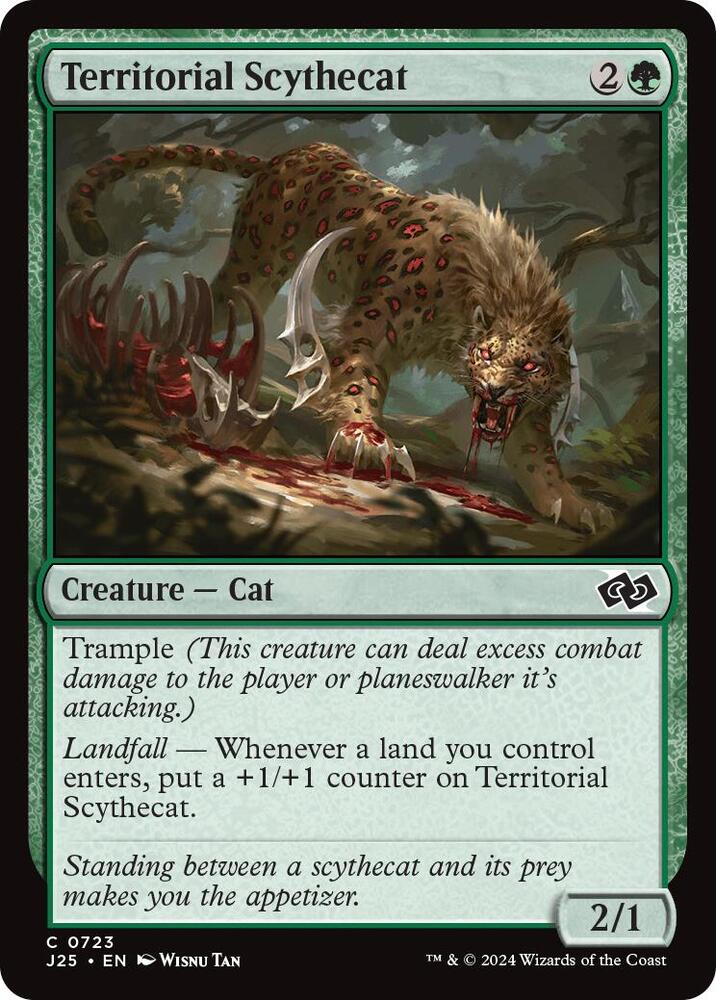 Territorial Scythecat [Foundations Jumpstart]