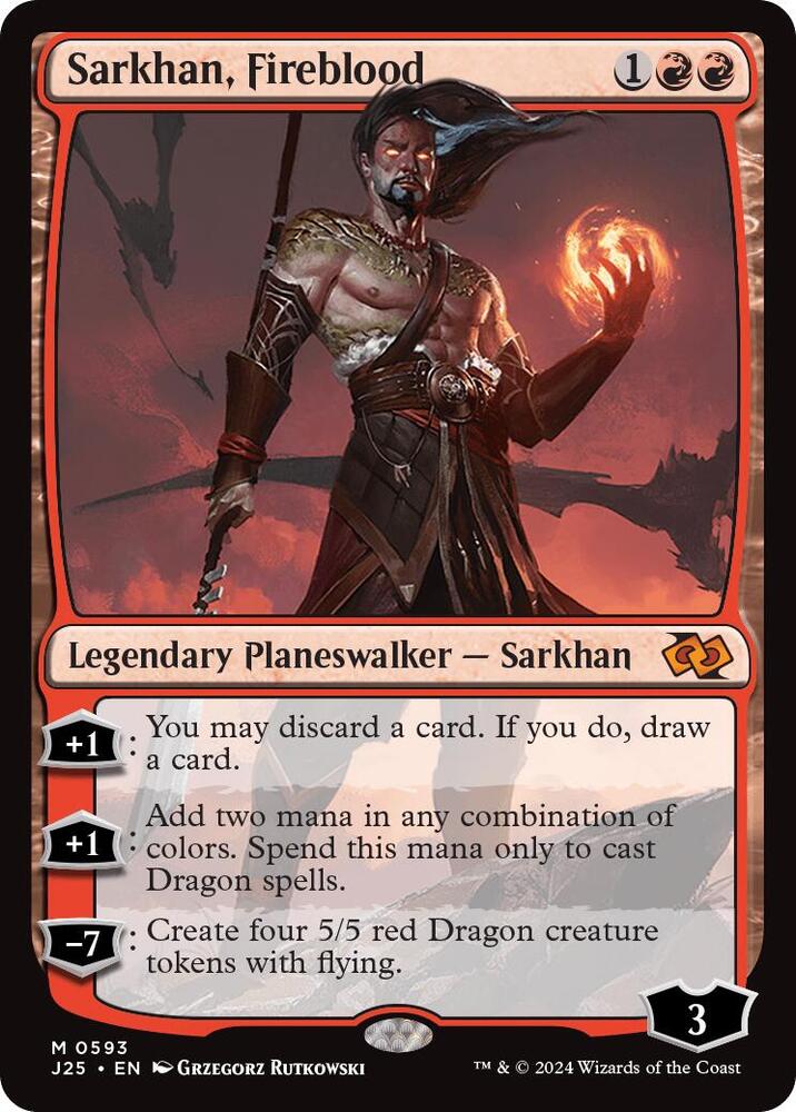 Sarkhan, Fireblood [Foundations Jumpstart]