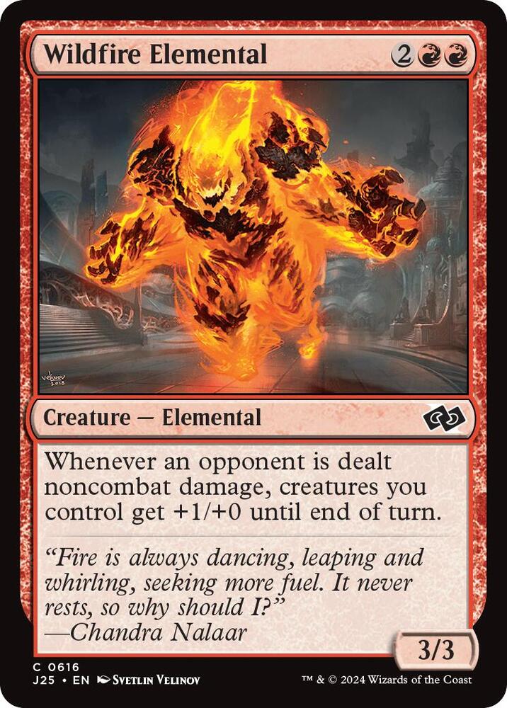 Wildfire Elemental [Foundations Jumpstart]