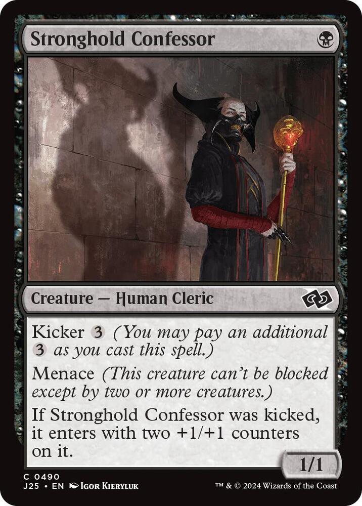 Stronghold Confessor [Foundations Jumpstart]
