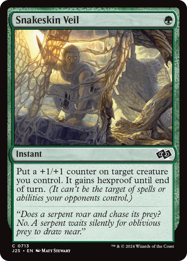 Snakeskin Veil [Foundations Jumpstart]