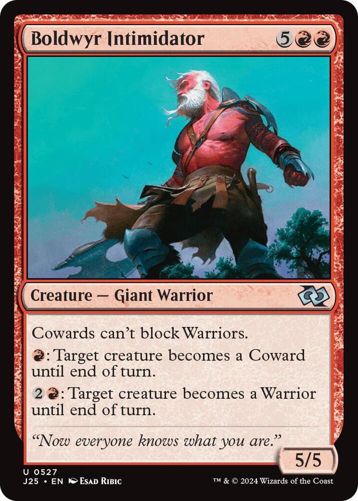 Boldwyr Intimidator [Foundations Jumpstart]