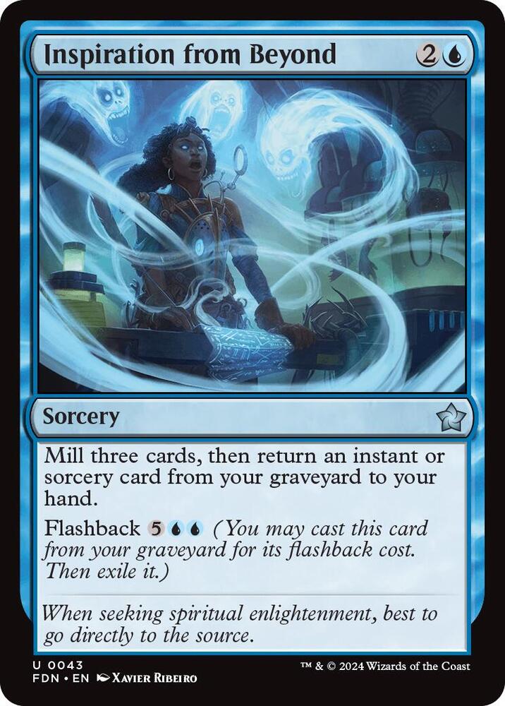 Inspiration from Beyond [Foundations]