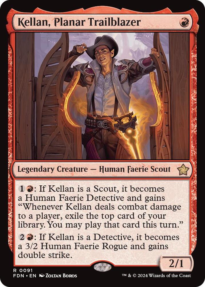 Kellan, Planar Trailblazer [Foundations]