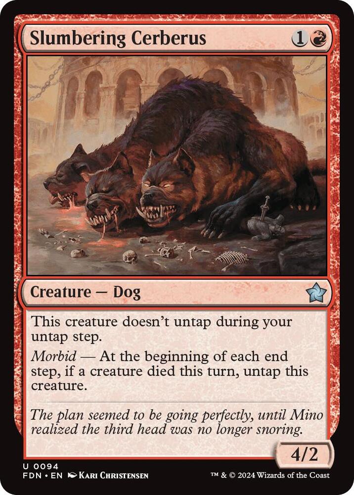 Slumbering Cerberus [Foundations]
