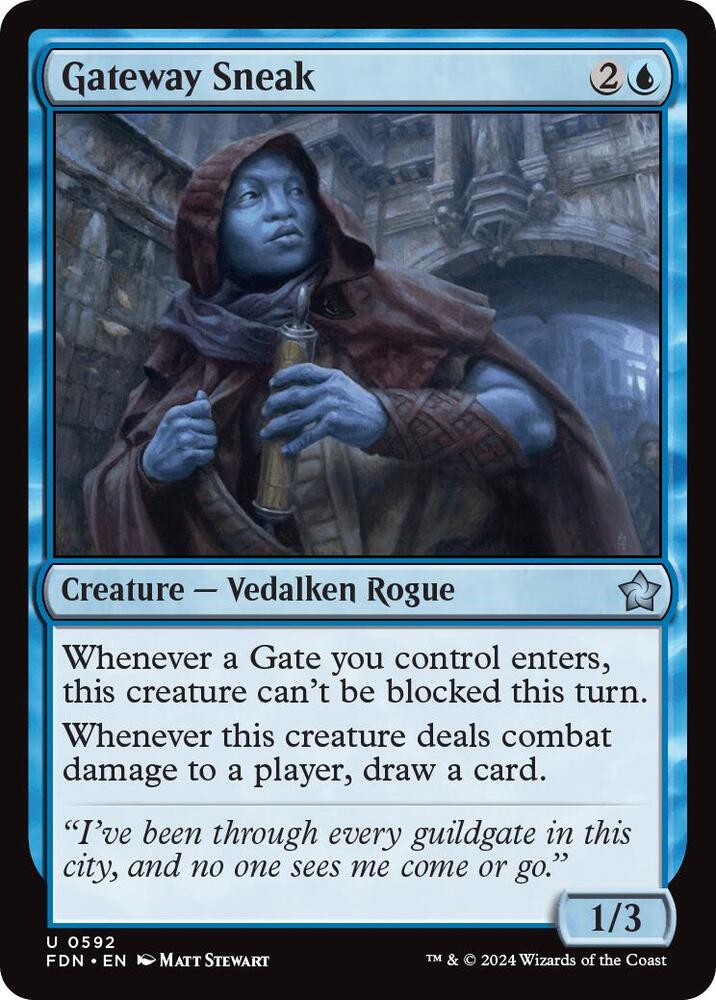 Gateway Sneak [Foundations]