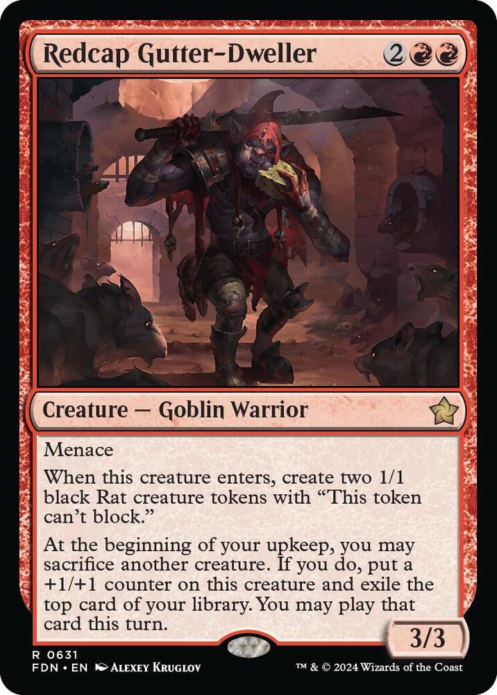 Redcap Gutter-Dweller [Foundations]