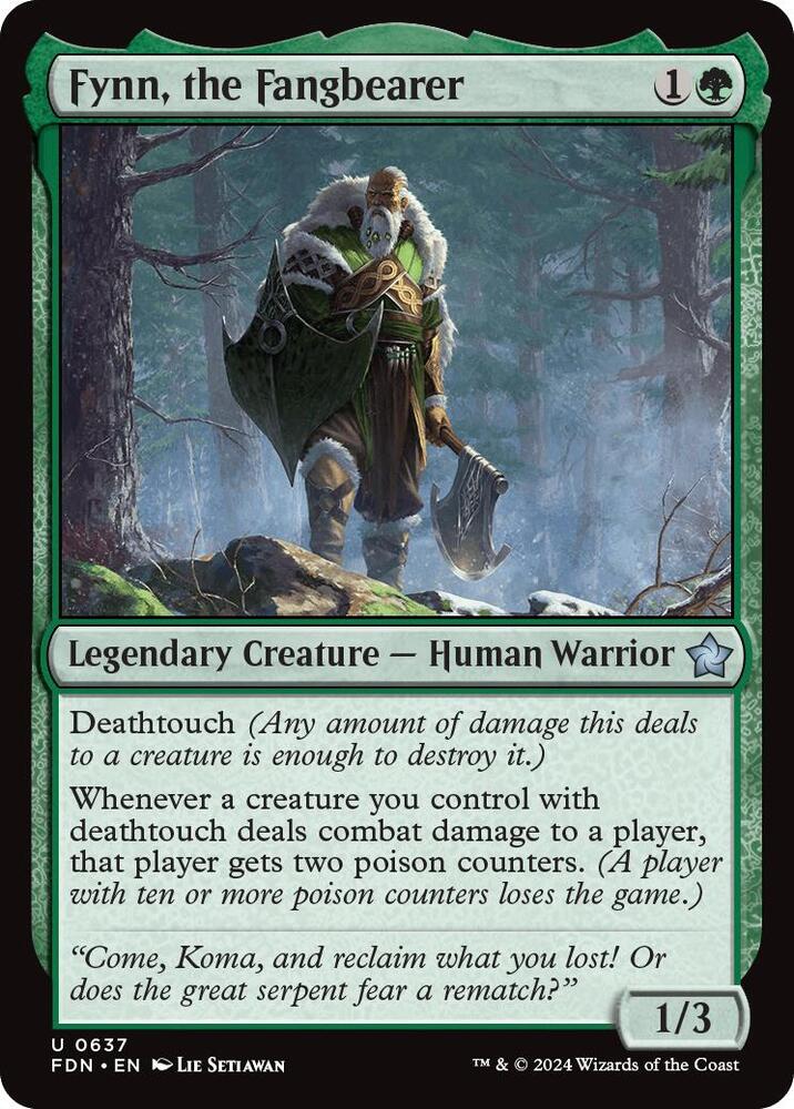 Fynn, the Fangbearer [Foundations]
