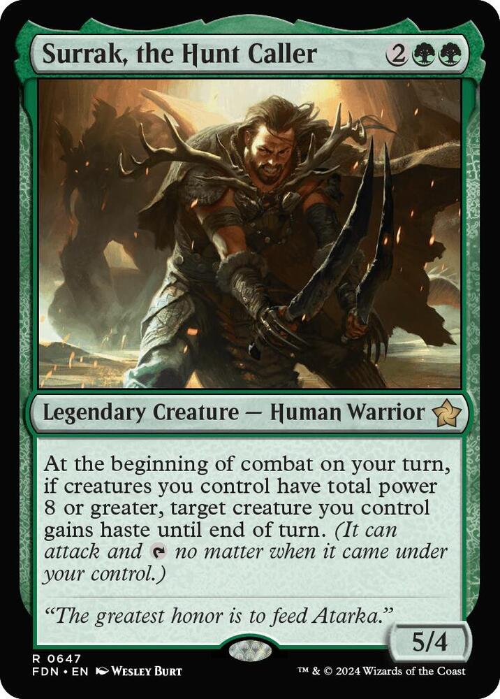 Surrak, the Hunt Caller [Foundations]