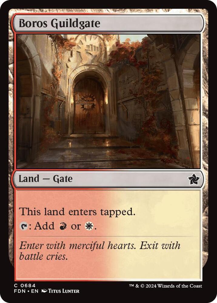 Boros Guildgate [Foundations]
