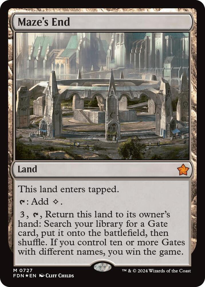 Maze's End [Foundations]