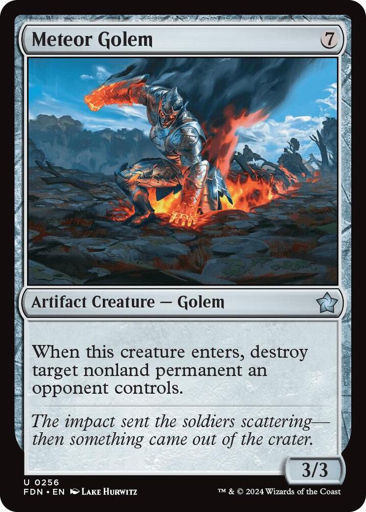 Meteor Golem [Foundations]