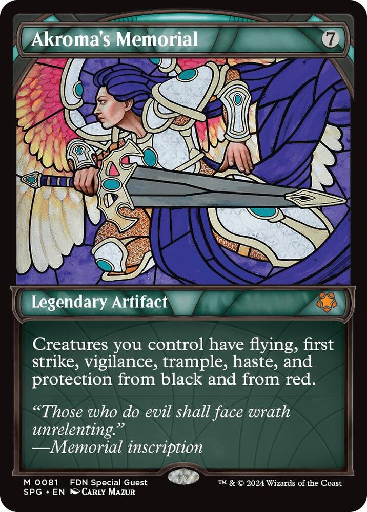 Akroma's Memorial (Showcase) [Foundations Special Guests]