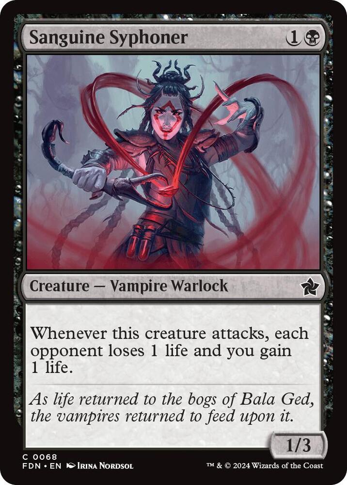 Sanguine Syphoner [Foundations]