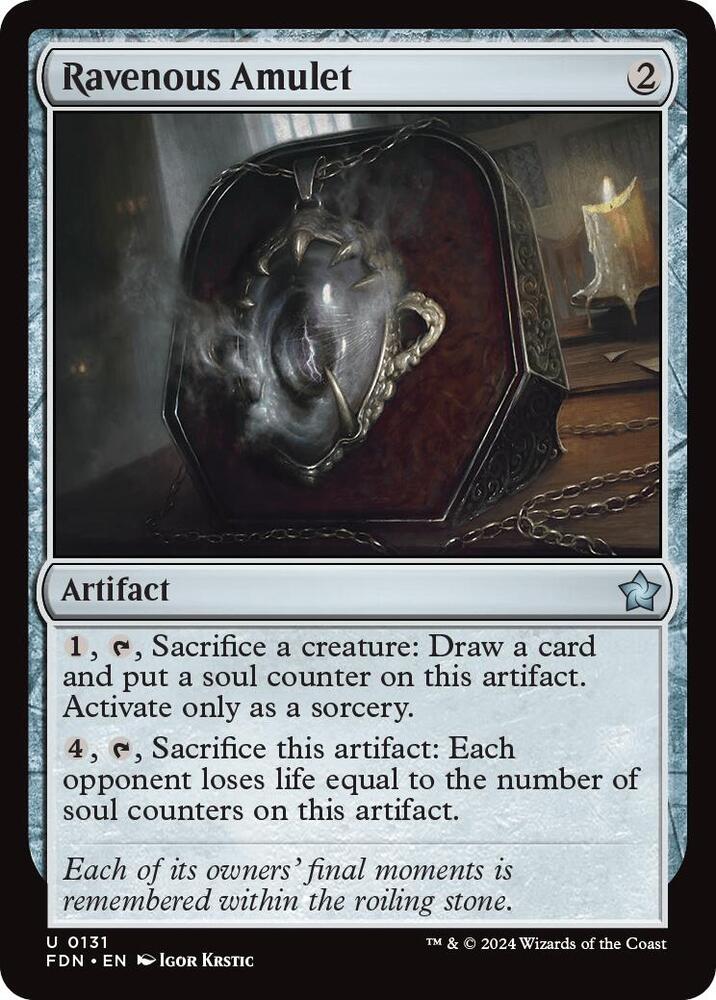 Ravenous Amulet [Foundations]