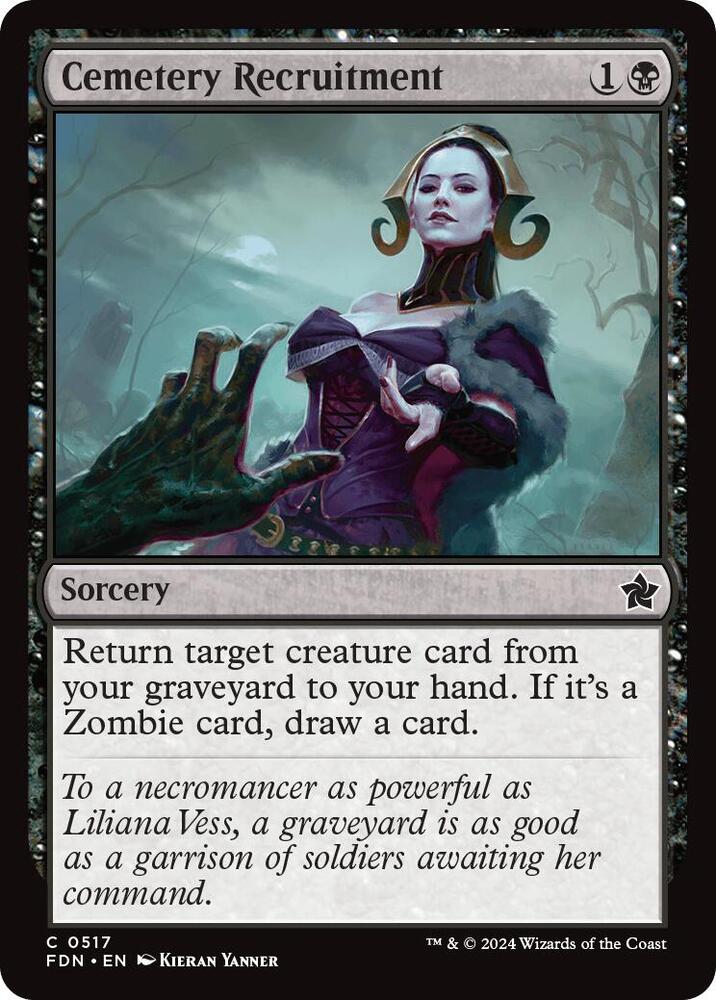 Cemetery Recruitment [Foundations]