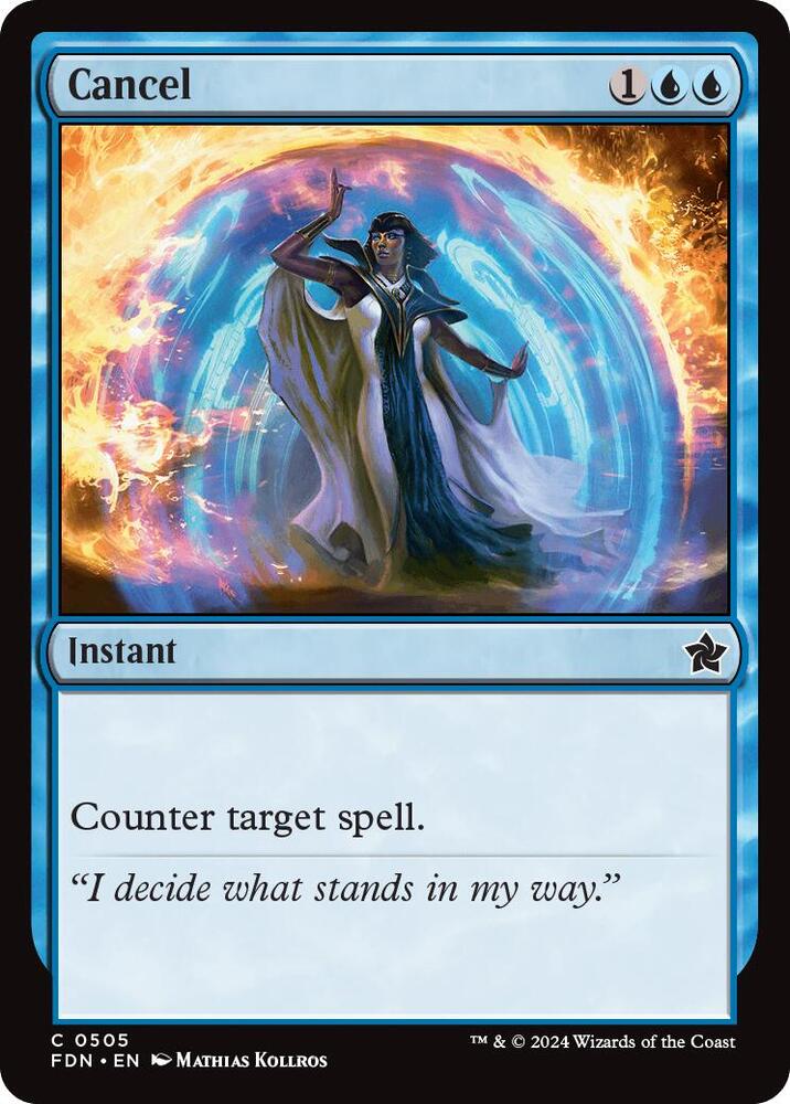 Cancel [Foundations]