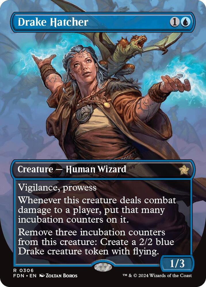 Drake Hatcher (Borderless) [Foundations]
