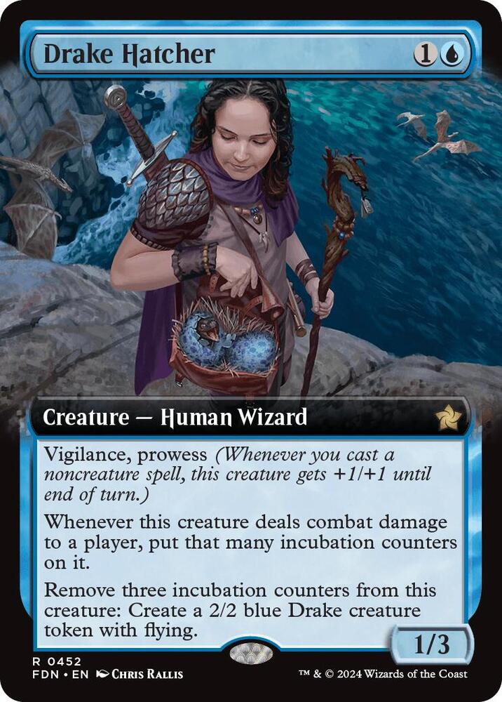 Drake Hatcher (Extended Art) [Foundations]