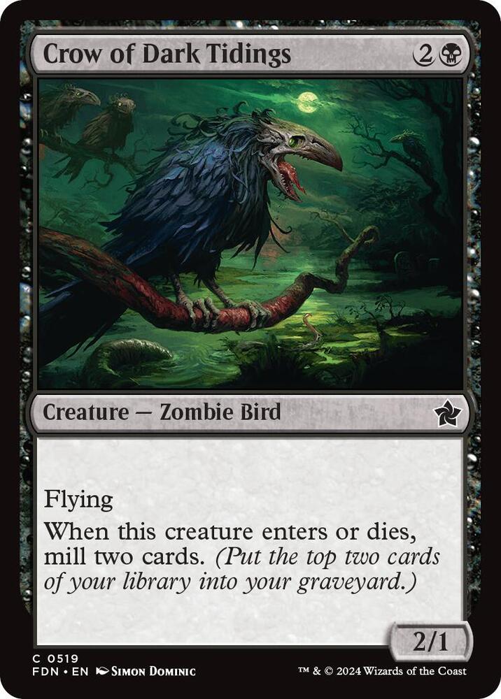 Crow of Dark Tidings [Foundations]