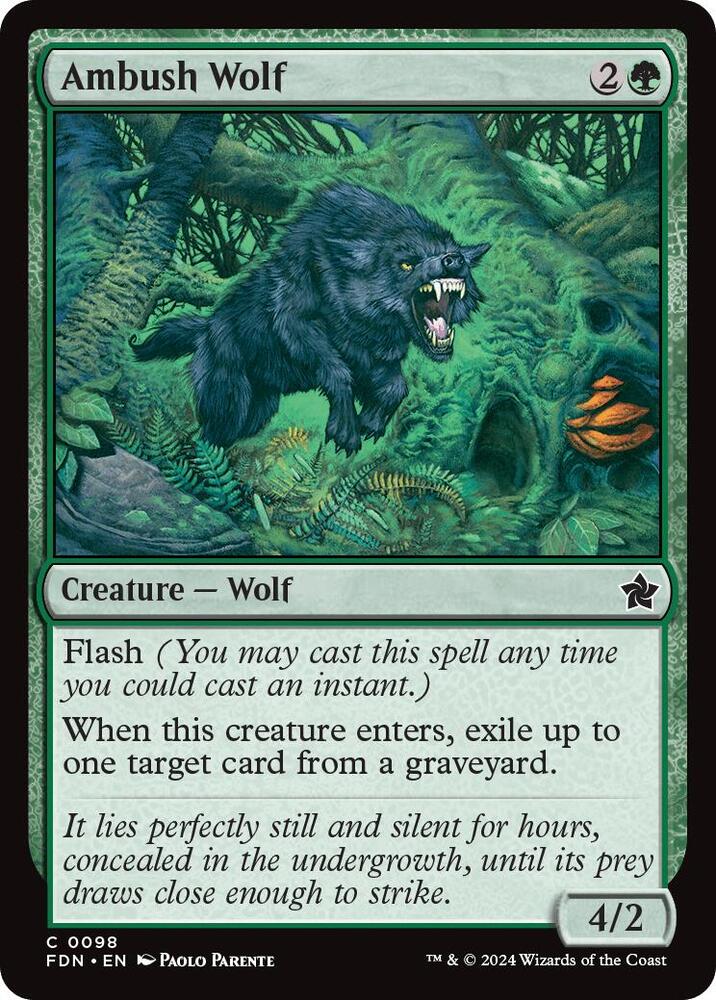 Ambush Wolf [Foundations]