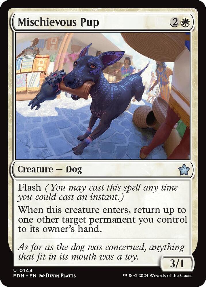 Mischievous Pup [Foundations]
