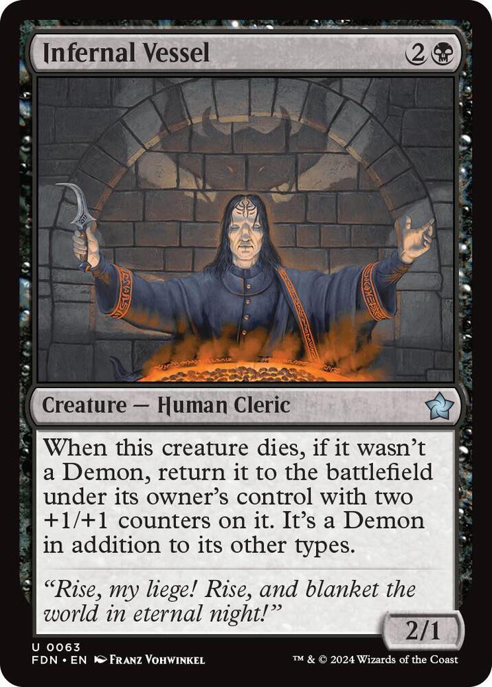 Infernal Vessel [Foundations]