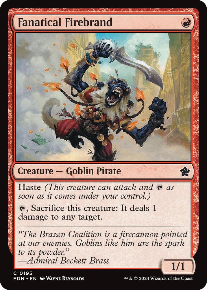 Fanatical Firebrand [Foundations]