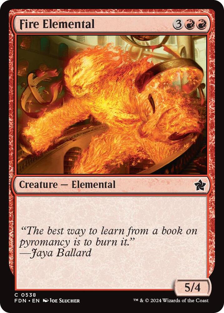 Fire Elemental [Foundations]