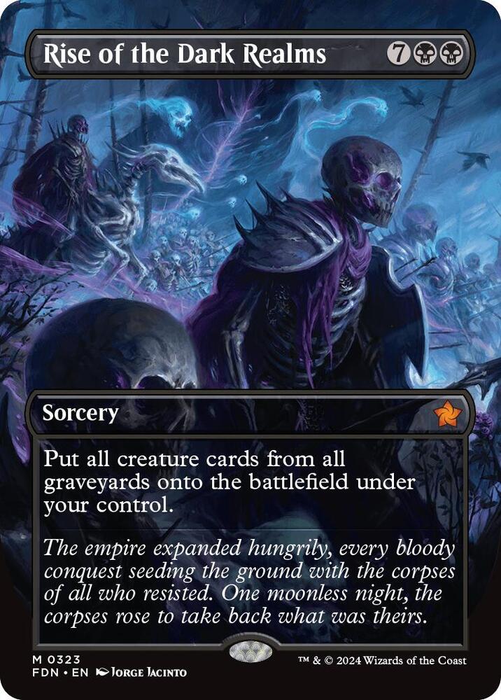 Rise of the Dark Realms (Borderless) [Foundations]