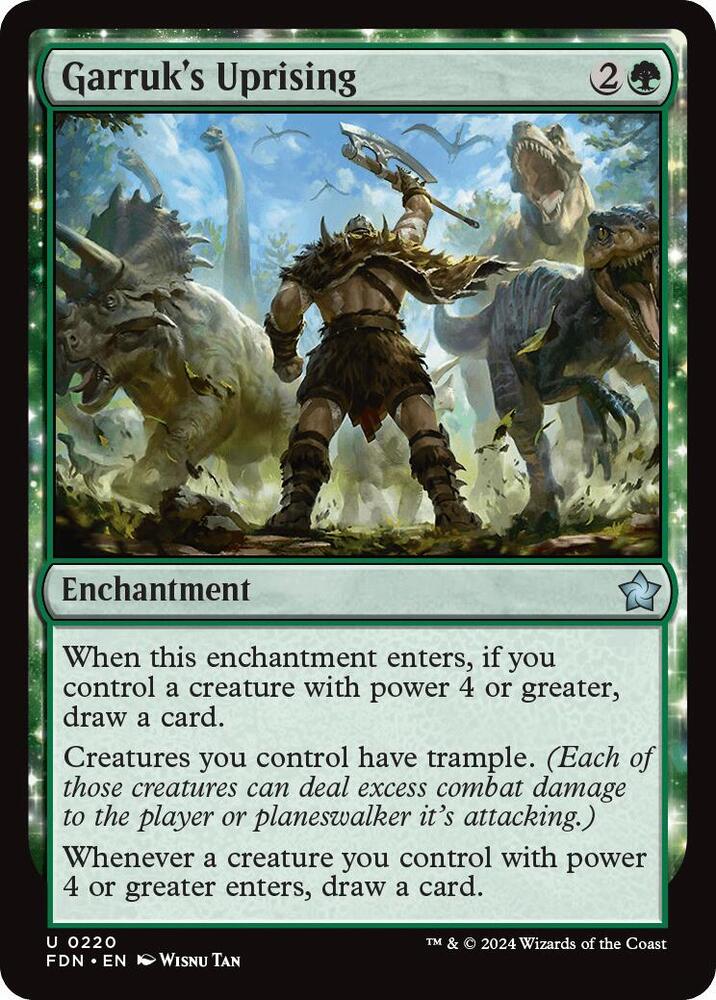 Garruk's Uprising [Foundations]