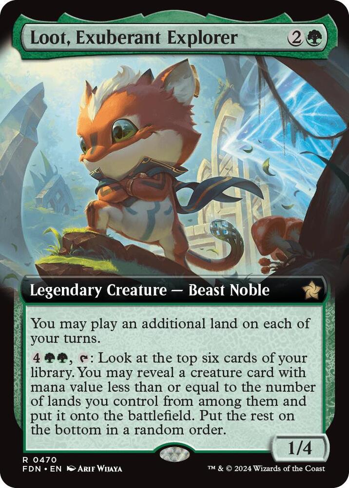 Loot, Exuberant Explorer (Extended Art) [Foundations]