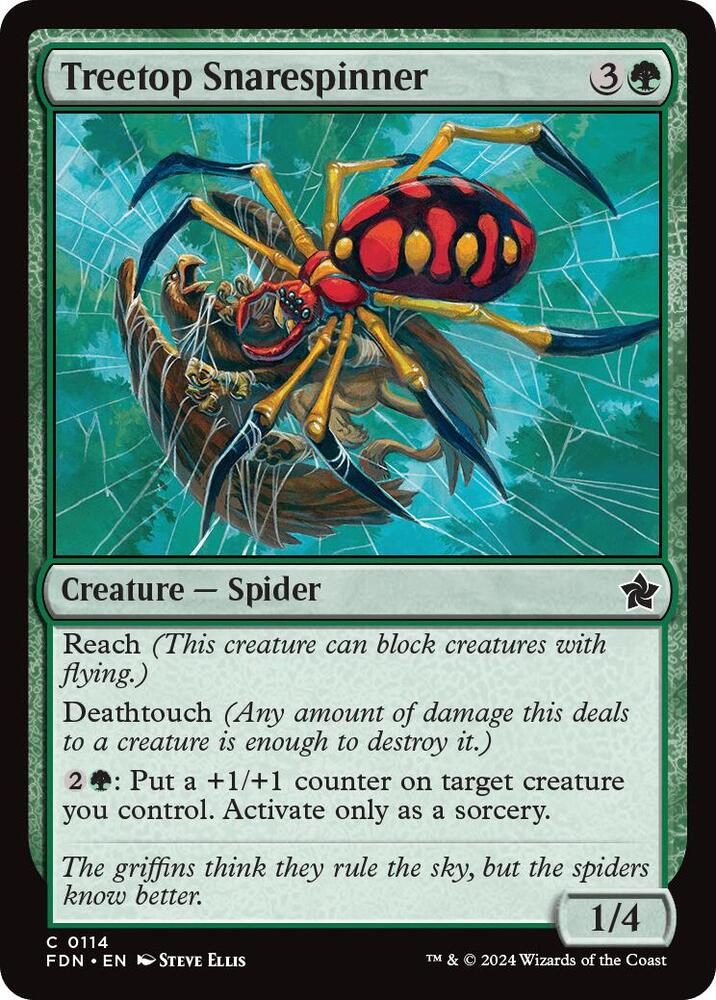 Treetop Snarespinner [Foundations]