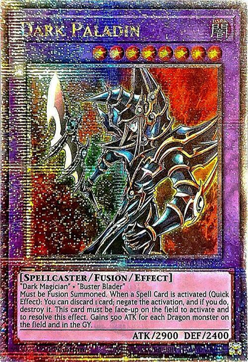 Dark Paladin (Quarter Century Secret Rare) [RA03-EN126] Quarter Century Secret Rare