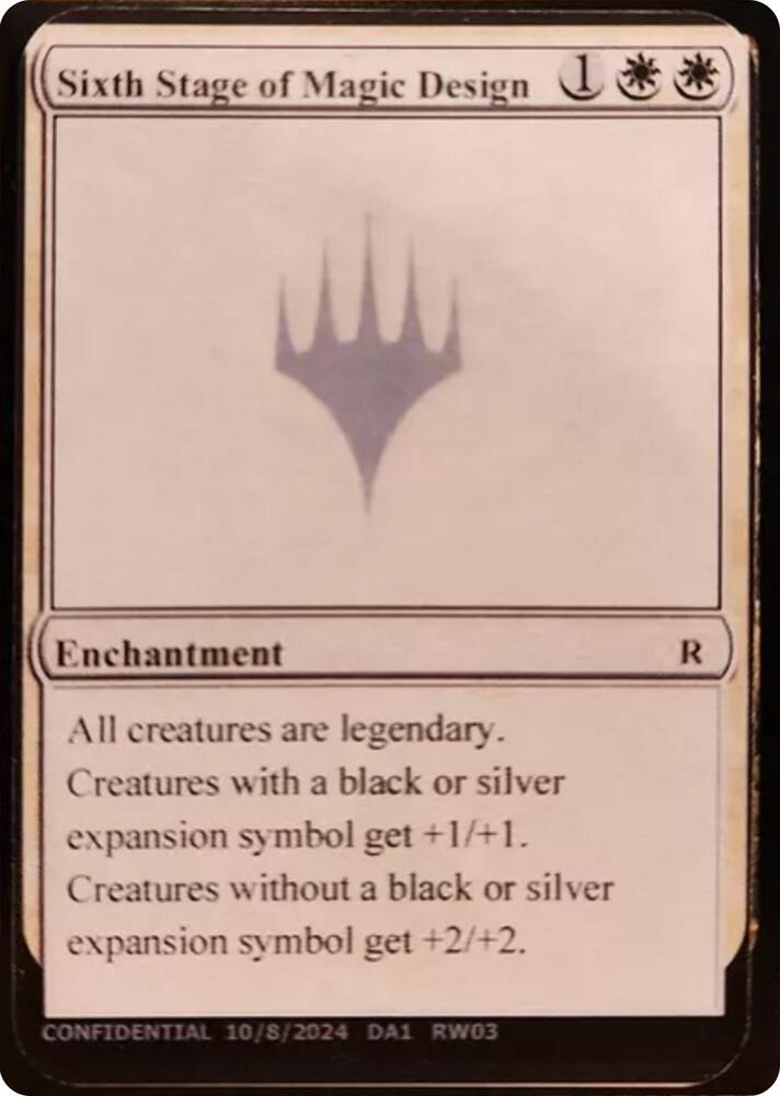Sixth Stage of Magic Design [Unknown Event]