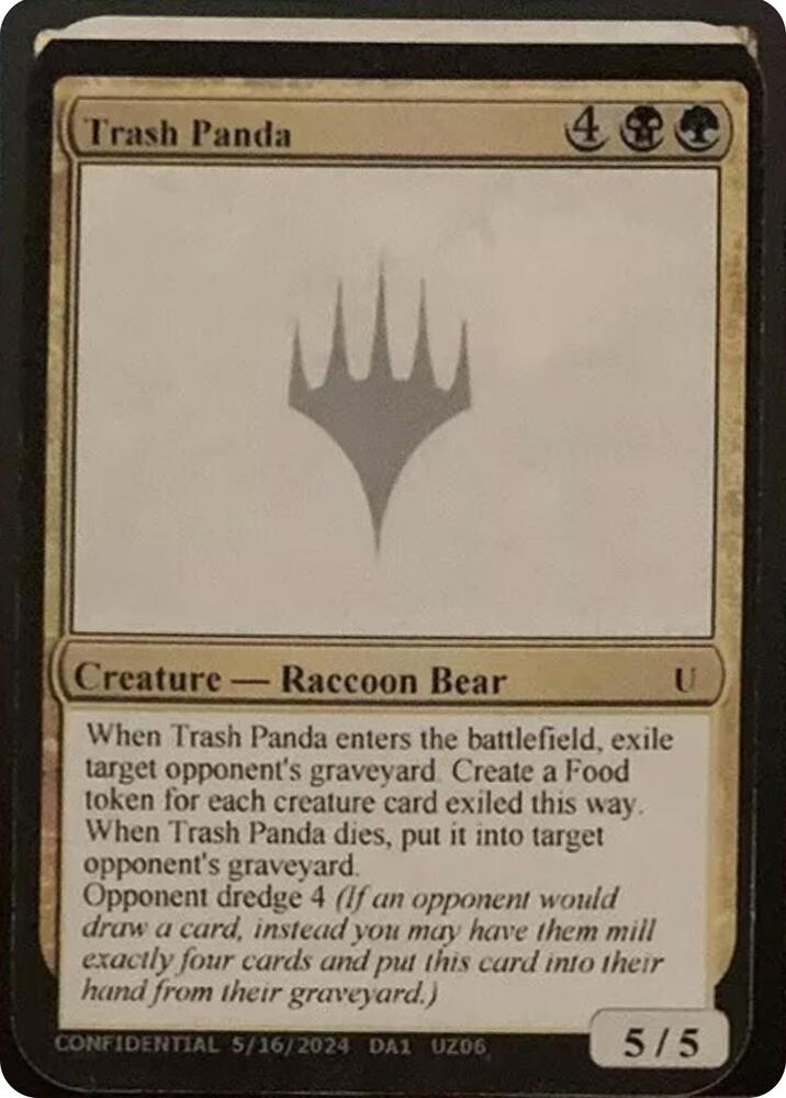 Trash Panda [Unknown Event]