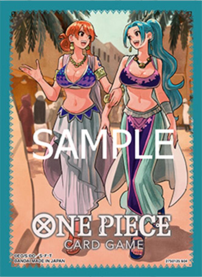 Bandai: 70ct Card Sleeves - Nami & Vivi (TCG+ Stores Exclusive Vol.1)