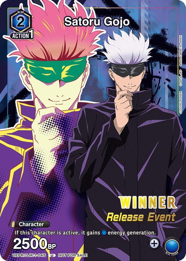 Satoru Gojo (Release Event Winner) (UEPR/JJK-1-045) [UE03BT: Jujutsu Kaisen Release Event Cards]