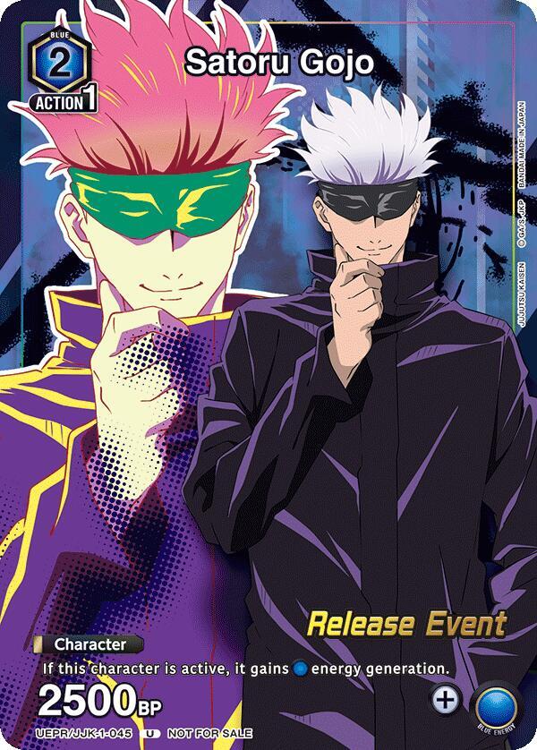 Satoru Gojo (Release Event Participation) (UEPR/JJK-1-045) [UE03BT: Jujutsu Kaisen Release Event Cards]