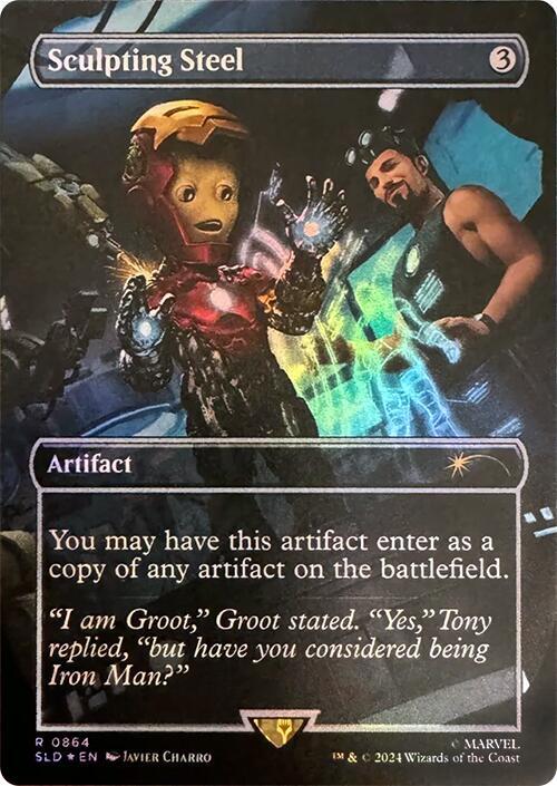 Sculpting Steel (Rainbow Foil) [Secret Lair Drop Series]