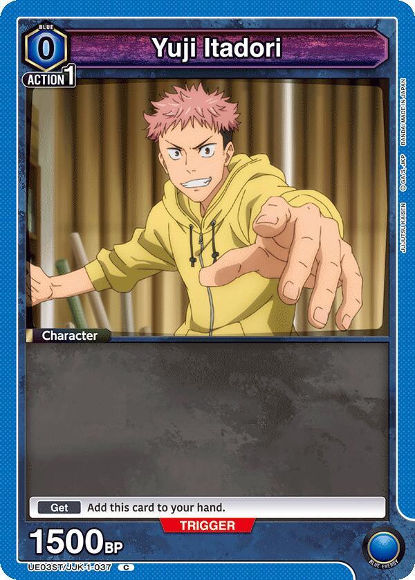 Yuji Itadori (037) (UE03ST/JJK-1-037) [UE03ST: Jujutsu Kaisen Starter Deck]